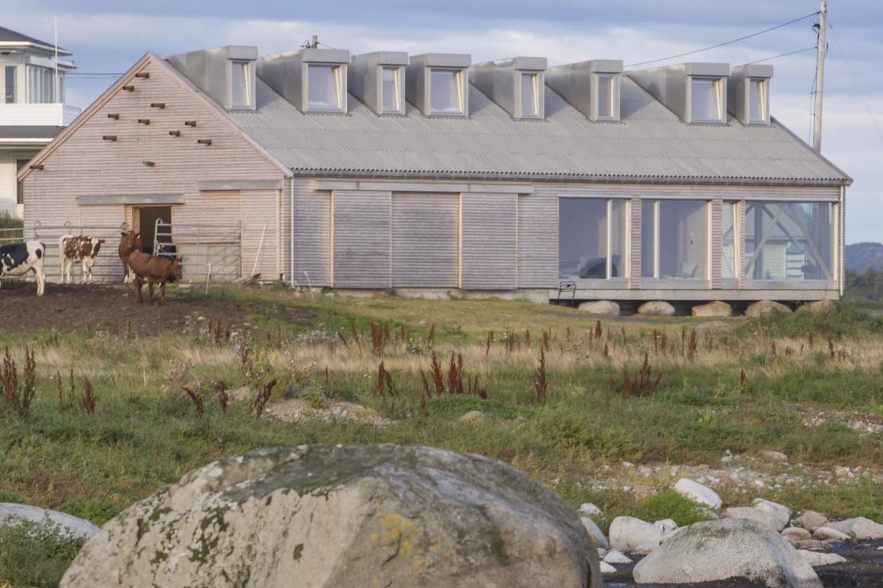 The Longhouse At Lista Apartment Farsund Exterior photo